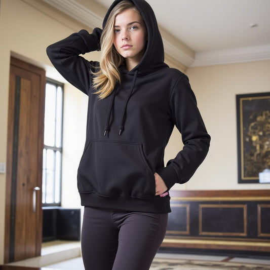 Black Hoodie Women